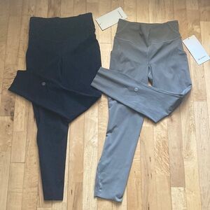 Bundle of 2 nwt Lululemon fast and Free crop size 4